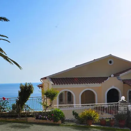 Maria With Pool And Gorgeous View - Agios Gordios Apartmán *