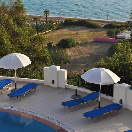 Maria With Pool And Gorgeous View - Agios Gordios