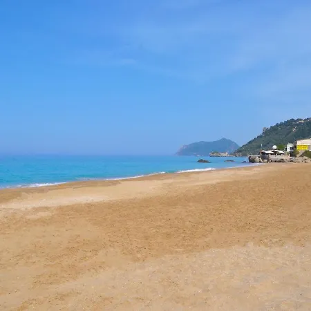 Maria With Pool And Gorgeous View - Agios Gordios Apartmán