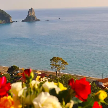 Maria With Pool And Gorgeous View - Agios Gordios Άγιος Γόρδιος