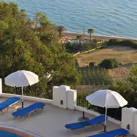 Maria With Pool And Gorgeous View - Agios Gordios