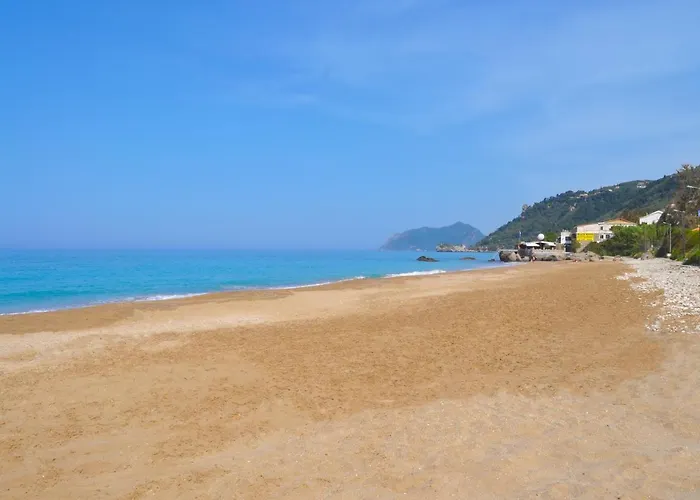 Maria With Pool And Gorgeous View - Agios Gordios アパート